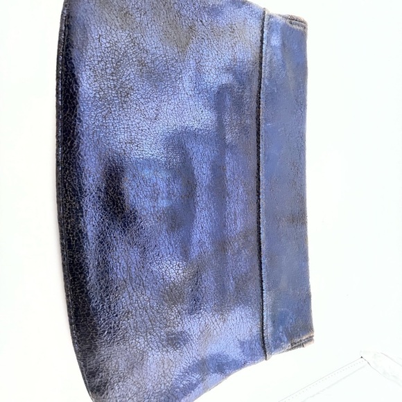 Tory Burch Leather Clutch Bag In brown. - Picture 8 of 10